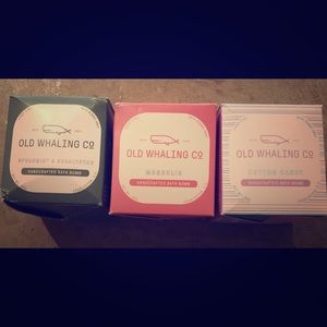 Old Whaling Company bath bombs
